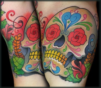 Looking for unique  Tattoos? Sugar skull